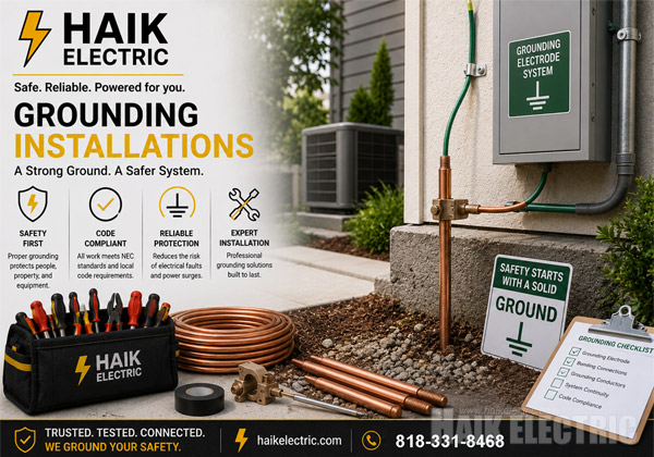 Grounding Installations by Haik Electric