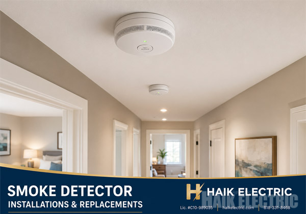 Smoke Detectors Installations and Replacements project example 1