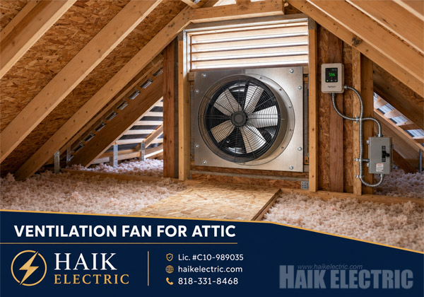 Attic, Ceiling, Exhaust, and Ventilation Fan Installations project example 3