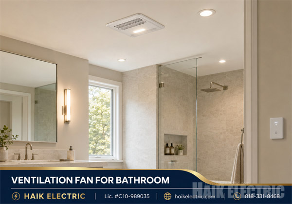 Attic, Ceiling, Exhaust, and Ventilation Fan Installations project example 3